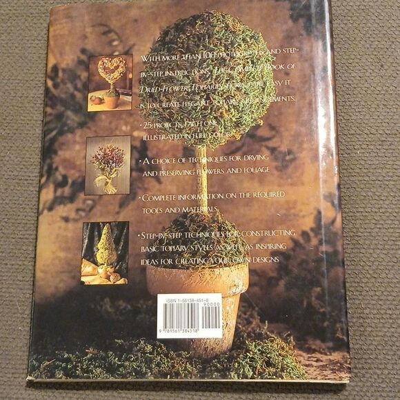 The Complete Book of Dried Flower Topiaries by Carol Endler Sterbenz - Picture 2 of 4